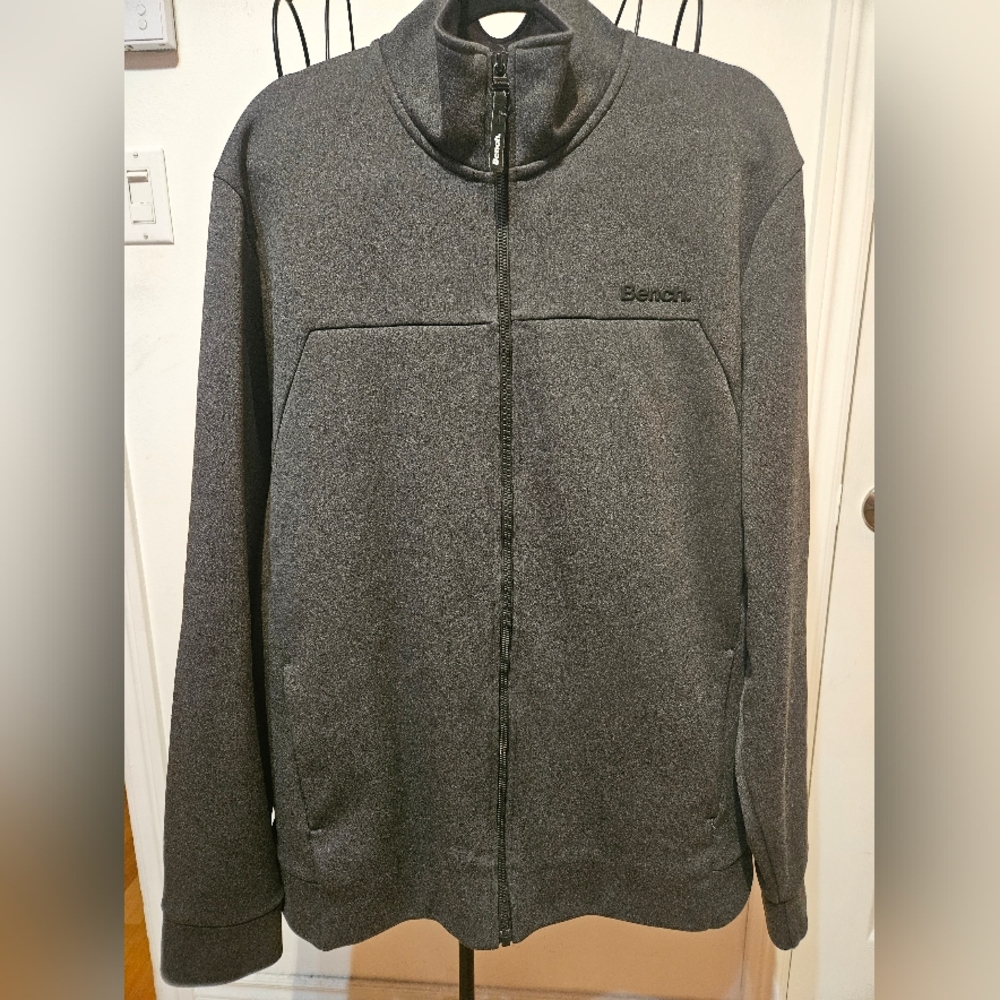 MEN Bench Charcoal Zip-Up Hoodie‎